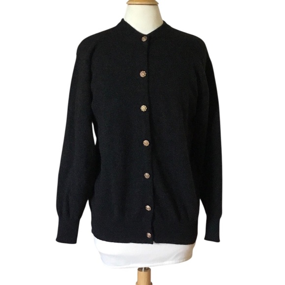 Johnstons of Elgin Cashmere Cardigan Sweater - Picture 1 of 13